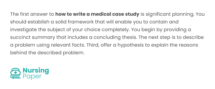 how to write a medical case study how to write a medical case study