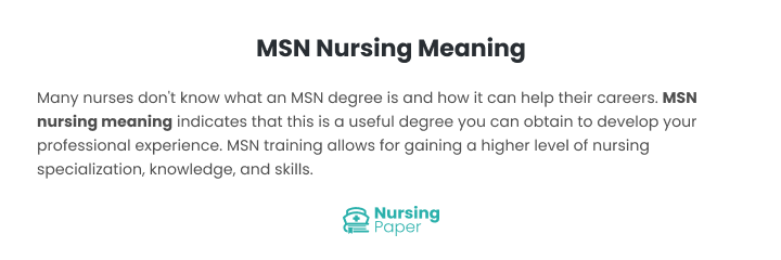 msn meaning msn meaning