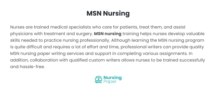 msn nursing msn nursing