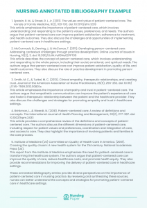 annotated bibliography example nursing annotated bibliography example nursing