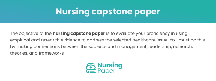 nursing capstone