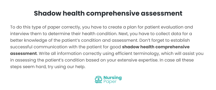 shadow health comprehensive assessment shadow health comprehensive assessment