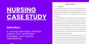 Nursing Case Study