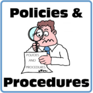 Policies and procedures