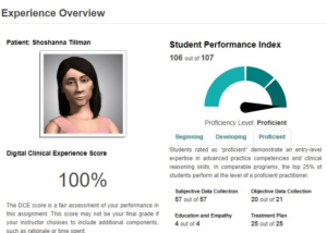 Shoshanna Tillman Shadow Health