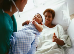 Certified Nurse Midwife at work