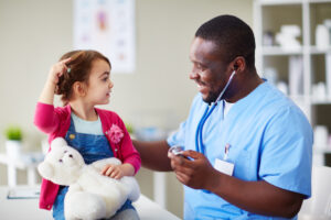 Clinical Practice nurse at work