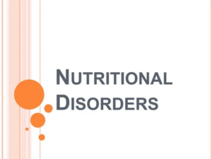 Nutritional Deficiencies for Nursing Students