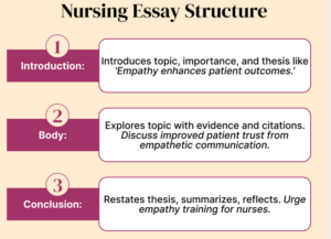 Nursing essay structure