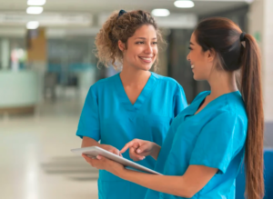 Hispanic and Latino/a Nurses at work