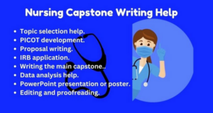 Nursing Capstone help