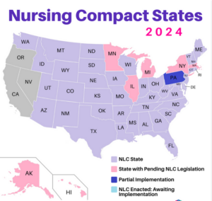 Nursing Compact (NLC) Agreement