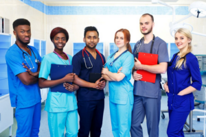 Nurses in Ohio at work